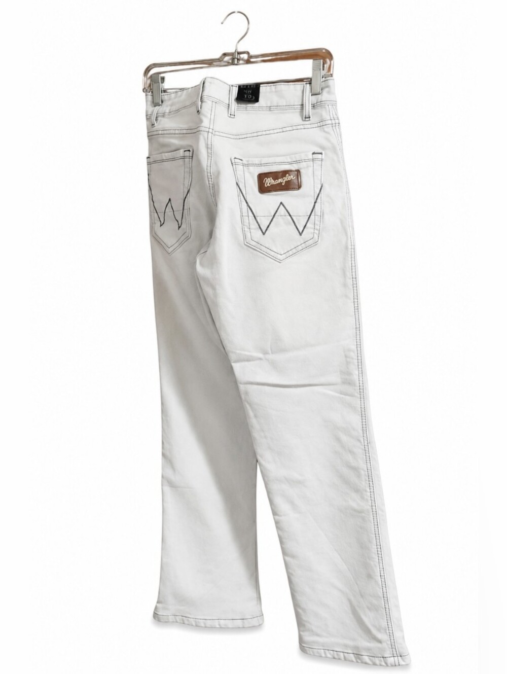 Vintage Wrangler Men’s 30x30 Straight Leg Jeans Light Wash Western Cowboy Denim